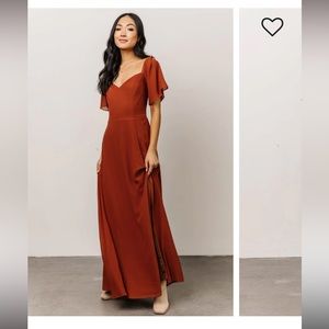 Baltic Born- Sierra Sweetheart Maxi Dress, Spice